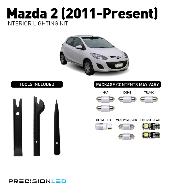 Mazda 2 Premium LED Interior Package (2011-Present) LED Mazda 2 Premium LED Interior Package (2011-Present) LED