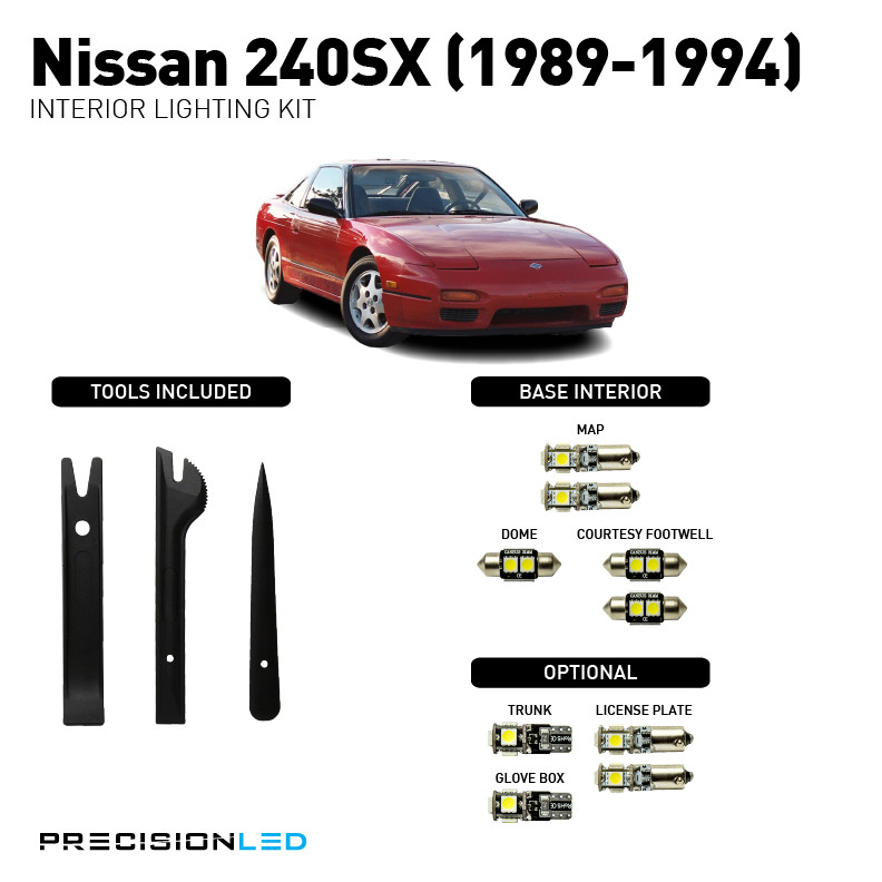 Nissan 240SX LED Interior Package (1989-1994)