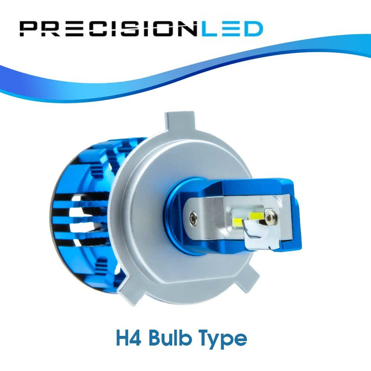 H3 LED Daytime Running Light Bulb with Focusing Lens - 400 Lumens