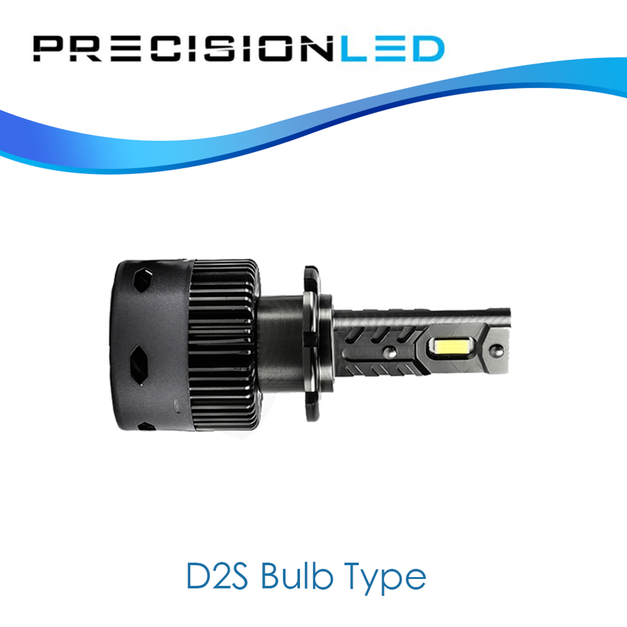 D2H D2S LED Headlight Bulb Lamp For Projector Lens 70W 8000LM Car Light  Retrofit