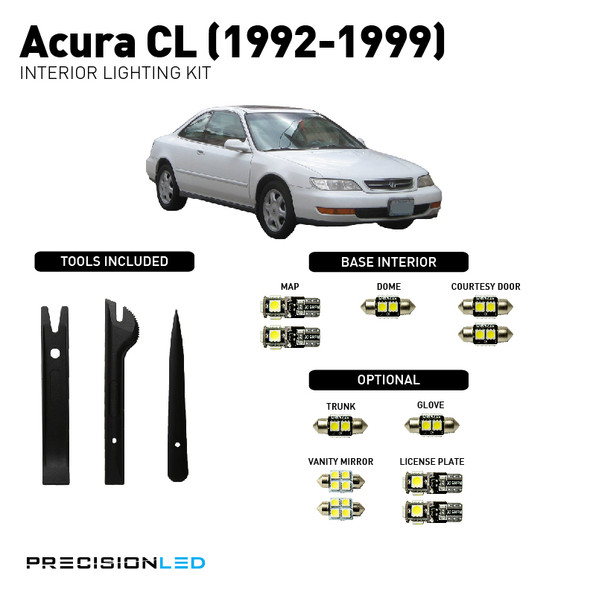 Acura CL LED Interior Lighting Package (1997-1999)