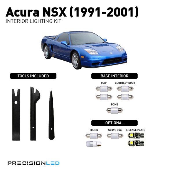 Acura NSX Premium LED Interior Package (1991-2001)