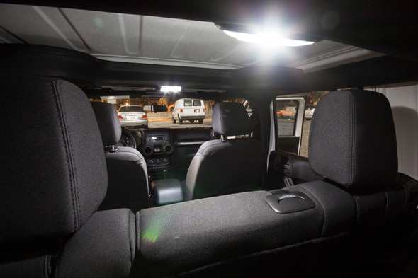 Jeep Wrangler JK 2-Door Premium LED Interior Package (2007-Present)