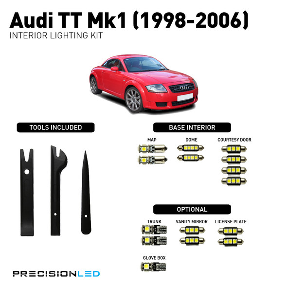 Audi TT Mk1 Premium LED Interior Package (1998-2006)