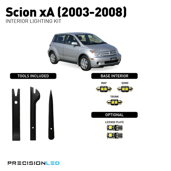 Scion xA Premium LED Interior Lighting Package 2008, 2007, 2006, 2005