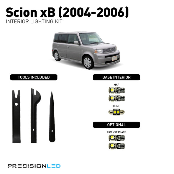 2004-2006 Scion xB Premium LED Interior Lights Kit | PrecisionLED
