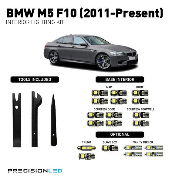 BMW M5 F10 Premium LED Interior Package (2011-Present)