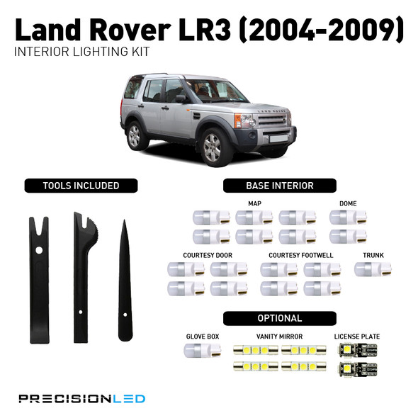 Land Rover LR3 LED Interior Package (2004-2009)