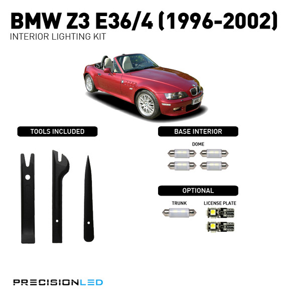 BMW Z3 E36/4 LED Interior Package (1996-2002)