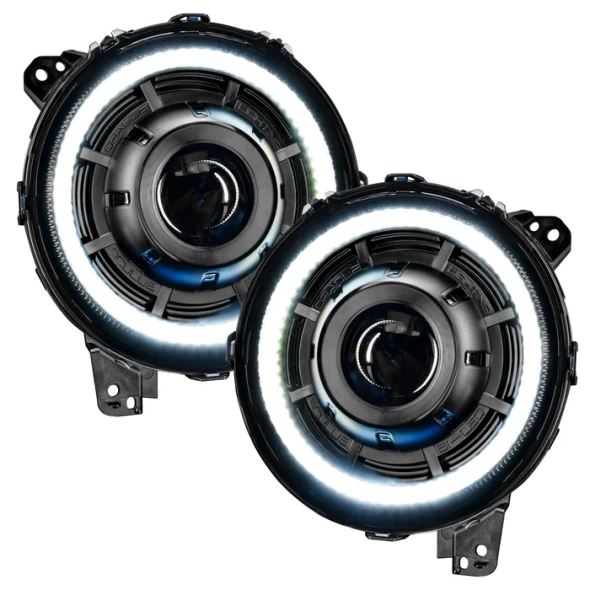 ORACLE Lighting Oculusâ„¢ Bi-LED Projector Headlights for Jeep Wrangler JL/ Gladiator JT