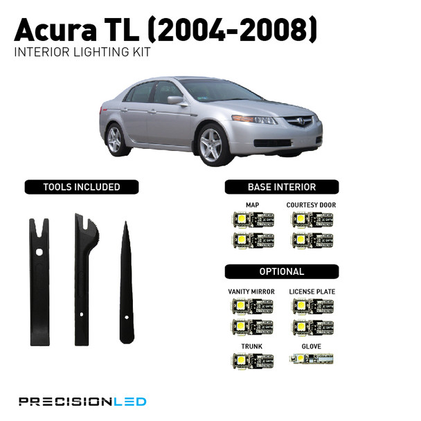 Acura TL LED Interior Lighting Package (2004-2008)