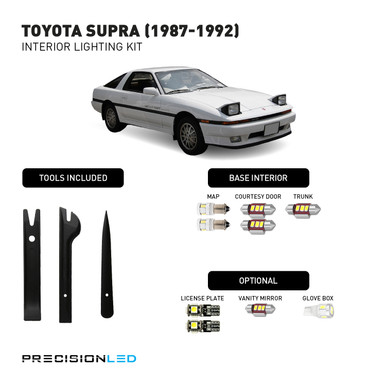 Toyota Supra Premium LED Interior Lighting Package 1992  display picture 1