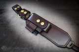 Flintlock Leather Belt Sheath