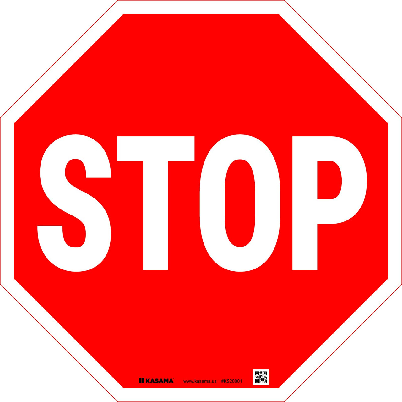 Stop Floor Sign, Heavy Duty | Kasama.us