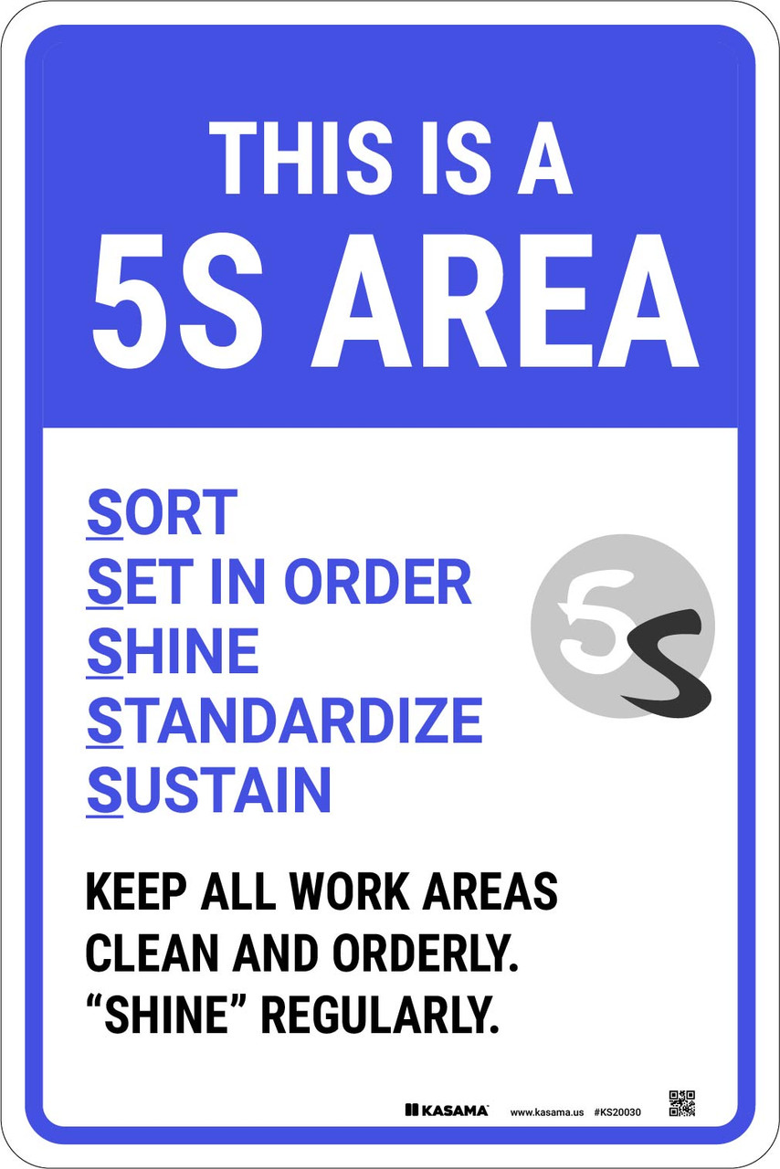 5S Safety Signs