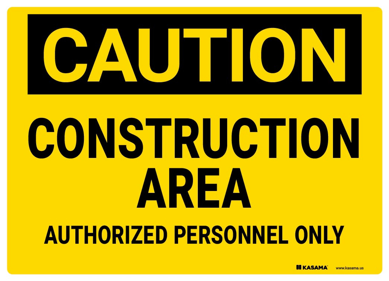 Caution Sign - Construction Area | Kasama.us