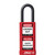 ZING LONG PADLOCK KEYED ALIKE RED
