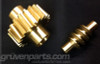 GruvenParts Brass Power Seat Height Adjustment Gears - Worm and Spur