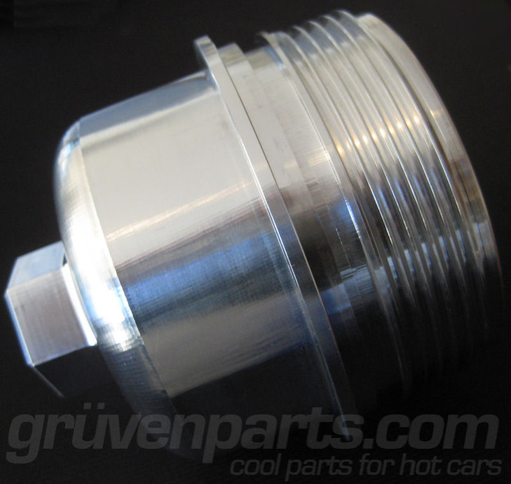 GruvenParts.com 2012-2014 Fiat Billet Oil Filter Housing Cover