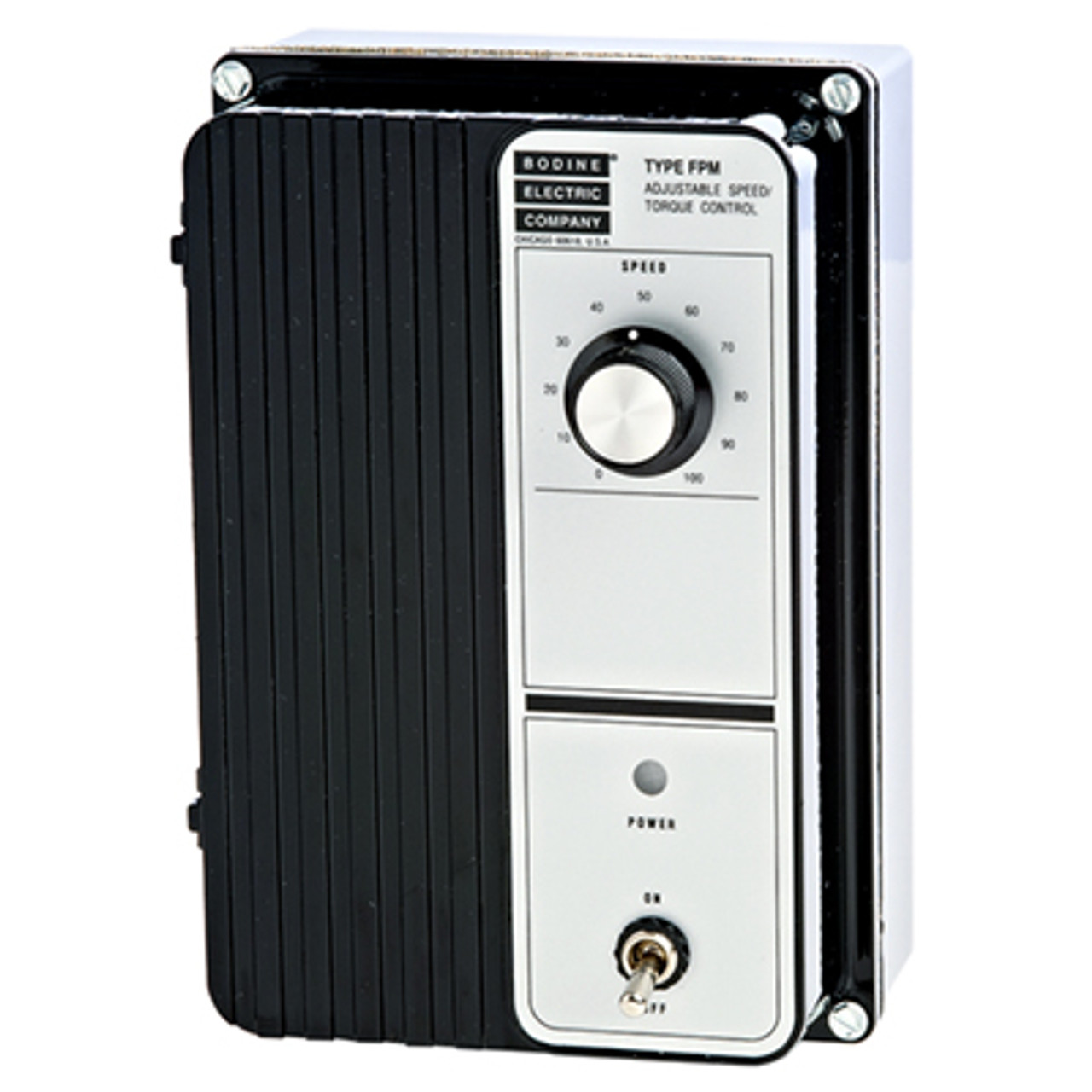 1865, 1/5 Hp @ 90V, 1/3 Hp @ 180V, Unfiltered SCR Motor Speed Control, Nema  4, Waterproof Enclosure, UPM-3318E4