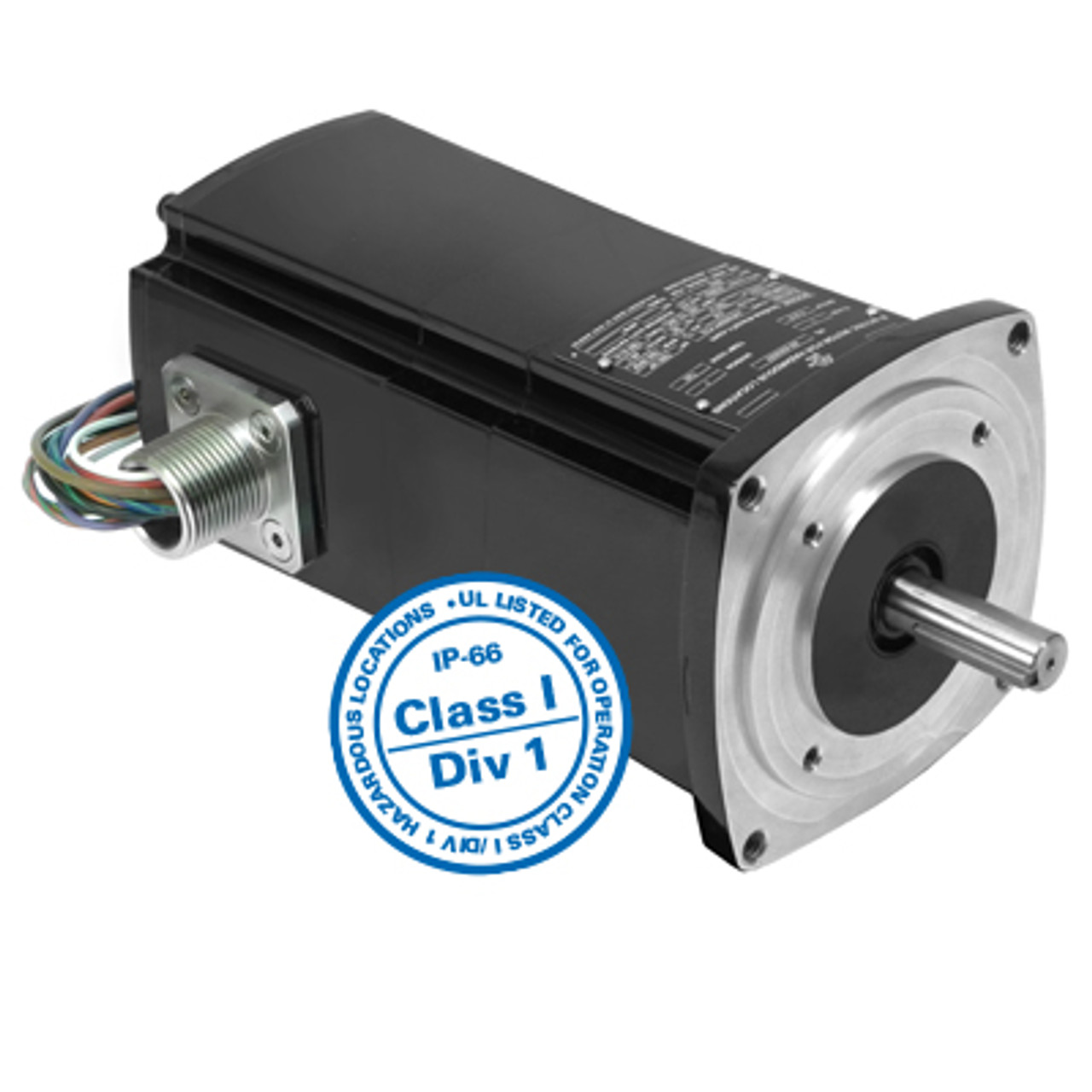 3261, .47 Hp, 2200 Rpm, 215 Oz-in, 34B6BXBL 12V, Class 1, Division 1,  Variable Speed Inverter Duty Motor