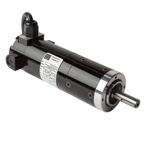 7006 1/23 / 1/11 Hp, 57/83 Rpm, 30:1, 50 Lb-in., 24A4BEPM-60P2, 90/130 V, Inline Planetary DC Gearmotor