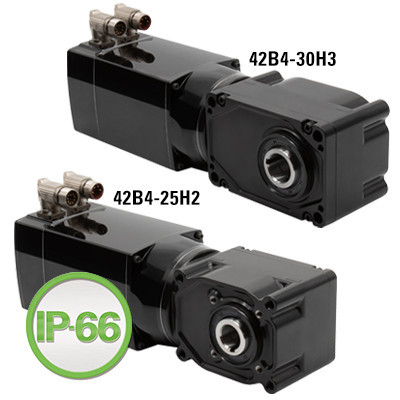 3074, 1/2 Hp, 200 Rpm, 131 LB-in., 130V, 42B4FEBL-25H2, BLDC Right Angle Hollow Shaft Gearmotors