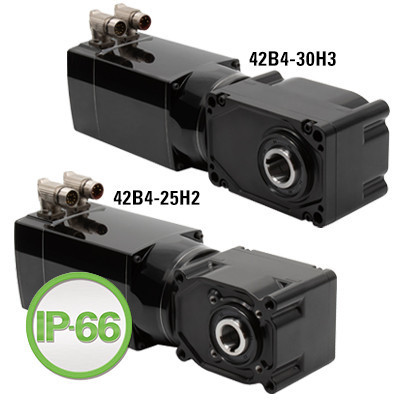 3075, 1/2 Hp, 133 Rpm, 197 LB-in., 130V, 42B4FEBL-25H2, BLDC Right Angle Hollow Shaft Gearmotors