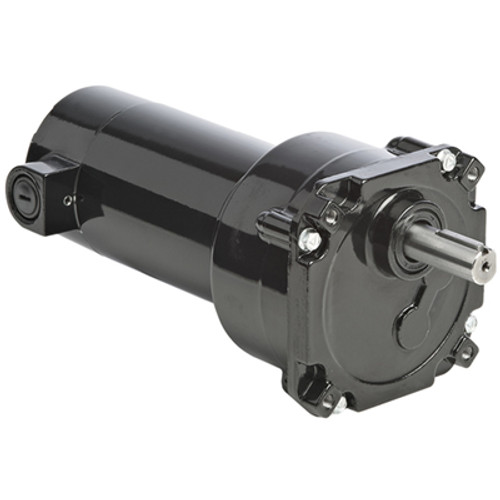 4557 1/17 Hp, 417 Rpm, 6:1, 7 Lb-in., 24A4BEPM-Z2, 130 Vdc., With accessory shaft, Permanent Magnet, Parallel Shaft DC Gearmotor