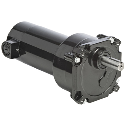 4561, 1/17 Hp, 42 Rpm, 60:1, 65 Lb-in., 24A4FEPM-Z3, 130 Vdc., With accessory shaft, Permanent Magnet, Parallel Shaft DC Gearmotor