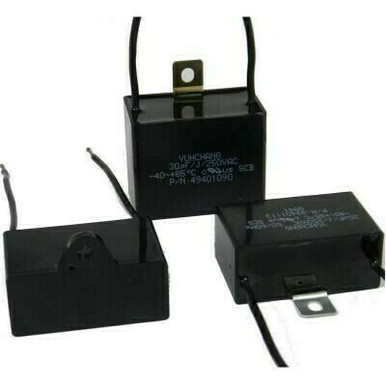 49401112 Capacitor, plastic box type; 27.5 MFD / 250V