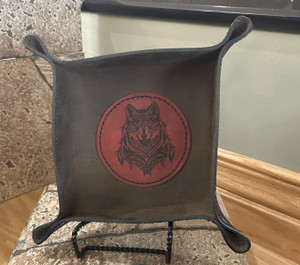 Leather Dice Tray