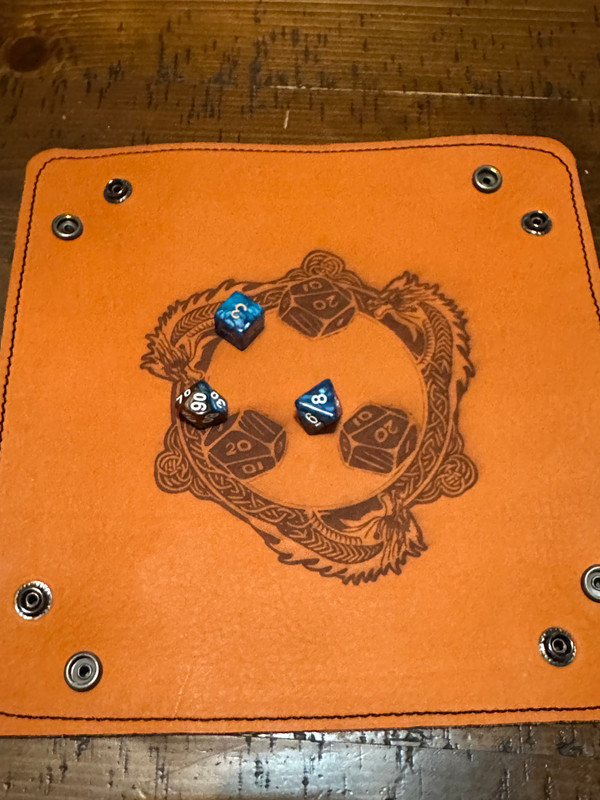 Leather Dice Tray