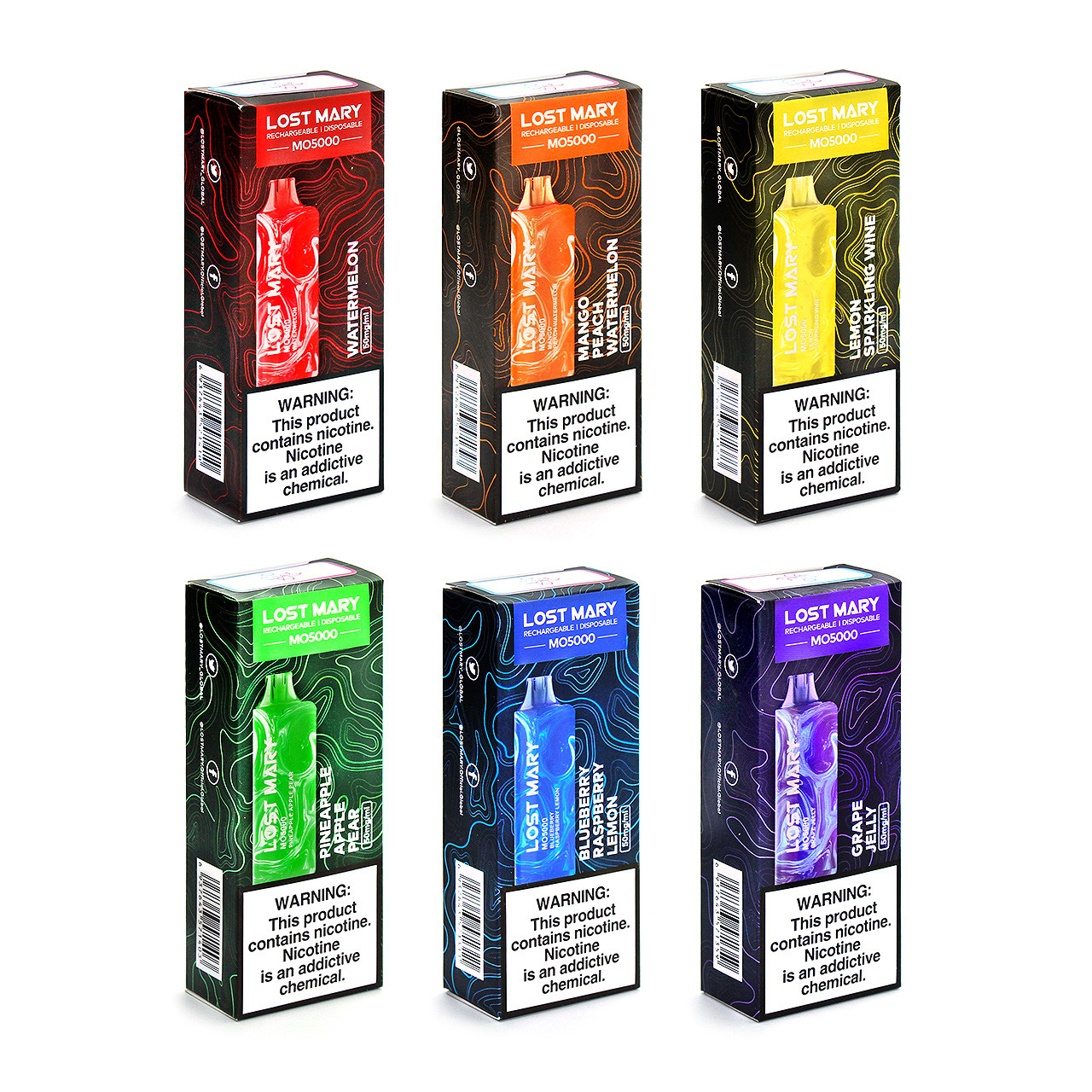 Funky Republic Ti7000 by Elf Bar Disposable Vape Recharge