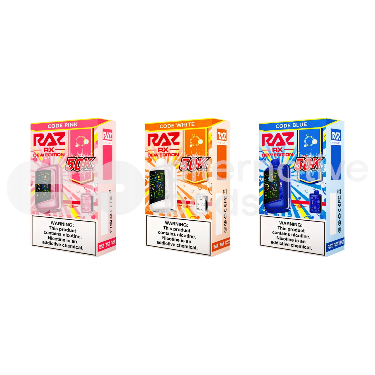 Raz Rx Code White GEEK RAZ RX 50000 Puffs: Order Your Disposable Today!