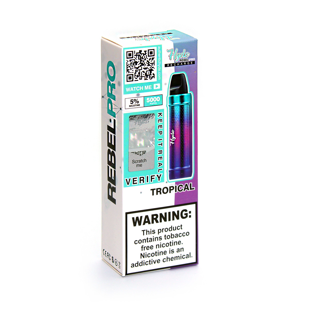 Hyde Rebel PRO Disposable Vape Hyde Rebel PRO Vape 5000