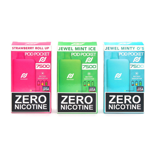 Pod Pocket 7500 Zero Nicotine