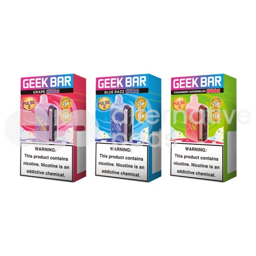 Geek Bar Pulse 2 Hubba Edition 25K Disposable Vape