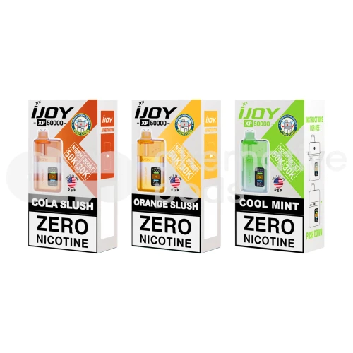 iJoy XP 50K 0% ZERO Nicotine Disposable Vape