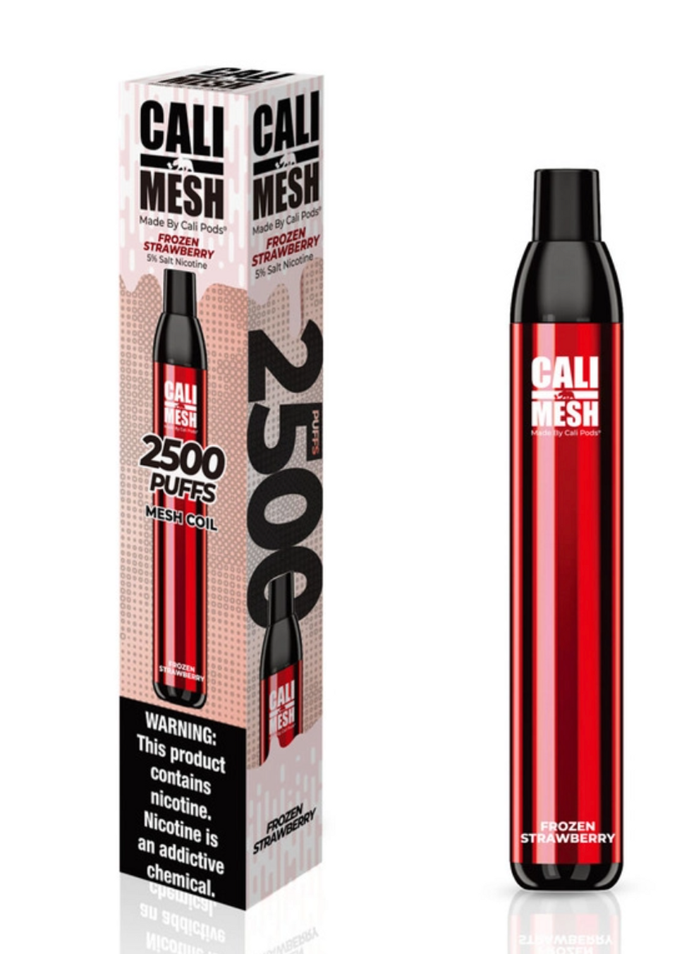 Cali Mesh 2500 Disposable Vape Cali Mesh Vape 2500 Puffs