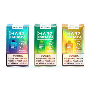 Marz Barz 7000 Puffs 2 MARZ BAR 1200 BLACK CHERRY Wow Vape Disposable Vape
