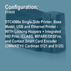 Fargo 055028 DTC4500e Simplex ID Card Printer