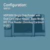 Fargo 089703 HDP5000 Simplex Retransfer ID Card Printer