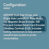 Fargo 089865 HDP5000 Duplex Retransfer ID Card Printer