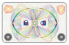 Entrust 508808-006 DuraGard, OptiGram(R) Laminate, 0.6 mil,  "Geometric Curves" Full Card