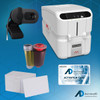 AnythingID™  Matica MC1000 Single-Sided ID Card Printer with AID-200 Software, Webcam, YMCKO Ribbon, and 100 Cards