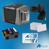 AnythingID FARGO DTC1250e Single-Sided Printer Bundle with AID-100 Software, Webcam, YMCKO Ribbon, and 100 Cards | AID-50000-100-5