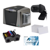 AnythingID FARGO DTC1250e Single-Sided Printer Bundle with AID-100 Software, Webcam, YMCKO Ribbon, and 100 Cards | AID-50000-100-5