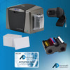 AnythingID FARGO DTC1250e Single-Sided Printer Bundle with AID-300 Software, Webcam, YMCKO Ribbon, and 100 Cards | AID-50000-300-5