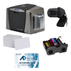 AnythingID FARGO DTC1250e Single-Sided Printer Bundle with AID-300 Software, Webcam, YMCKO Ribbon, and 100 Cards | AID-50000-300-5